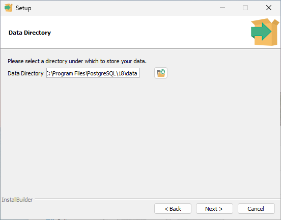 PostgreSQL data