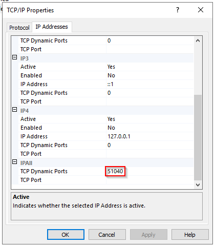 TCP/ IP Settings